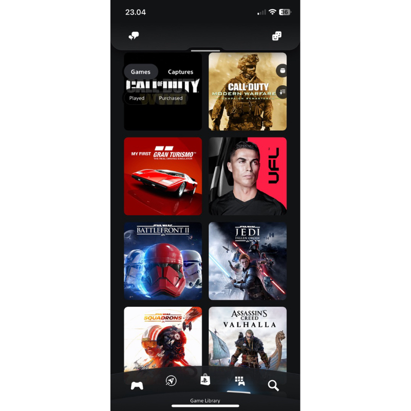 Game ps4 (cek list game)