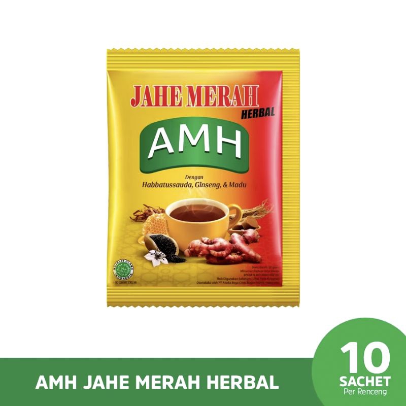 

AMH Jahe Merah Herbal isi 10 sachet