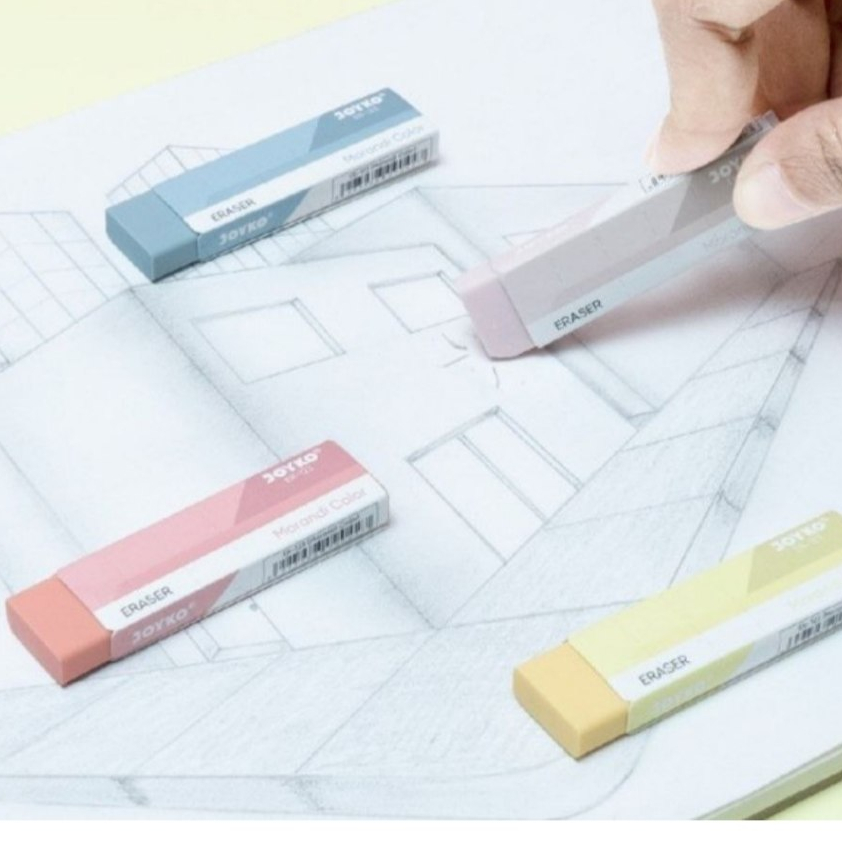 

Penghapus Joyko ER-123 - Morandi Pastel Color Eraser - kuning