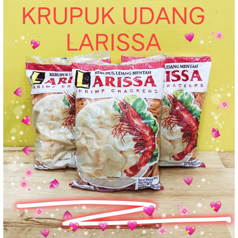 

KERUPUK UDANG LARISSA 500GR