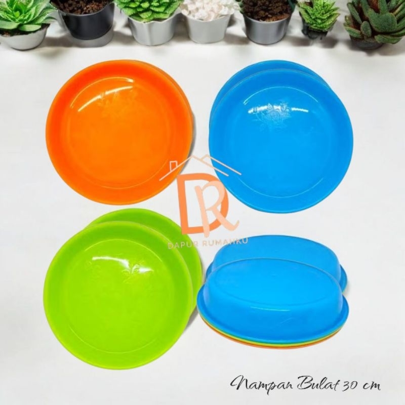 NAMPAN PLASTIK 30 CM /NAMPAN BULAT SERBAGUNA