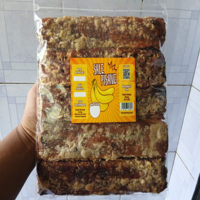 

Gooku 28 Store Pisang Lidah Press Original Kemasan 1Kg Manis Goreng