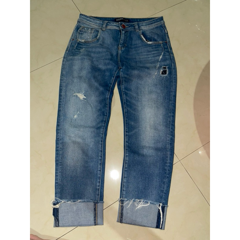 PRELOVED ZARA JEANS EUR 36 (boyfriend jeans)