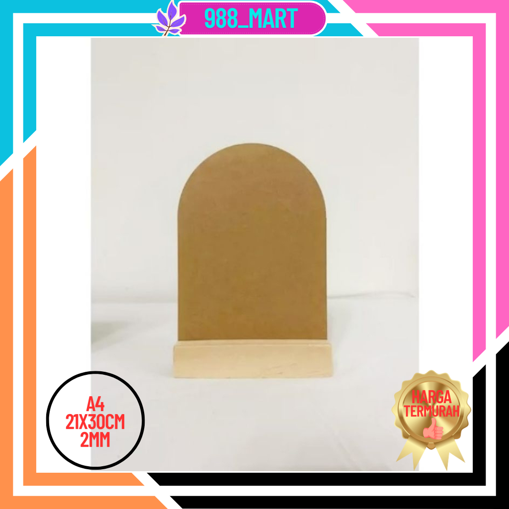 

【COD READY STOCK】Acrylic / Akrilik Bening Dome Uk A4 21x30 2mm