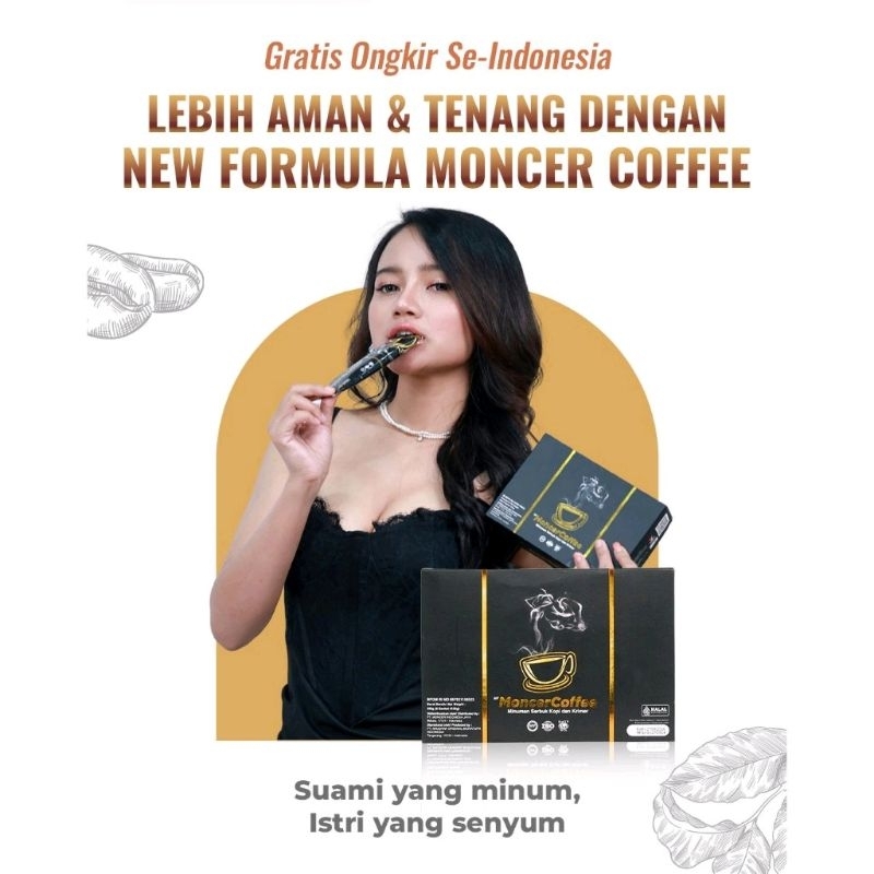 

Minuman Moncer Bubuk Kopi Sudah BPOM & HALAL MUI GRATIS ONGKIR