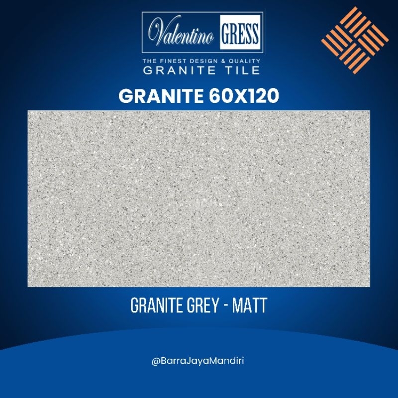 GRANITE 60X120 GRANITE GREY | MATTE