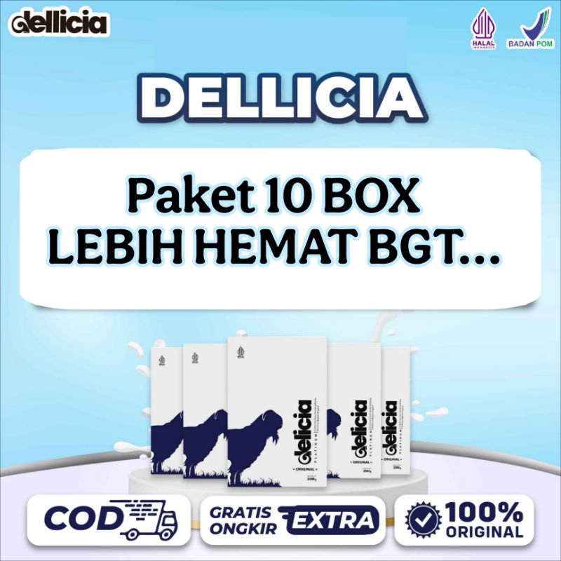 

PAKET SUPER HEMAT 10 BOX DELLICIA PLATINUM