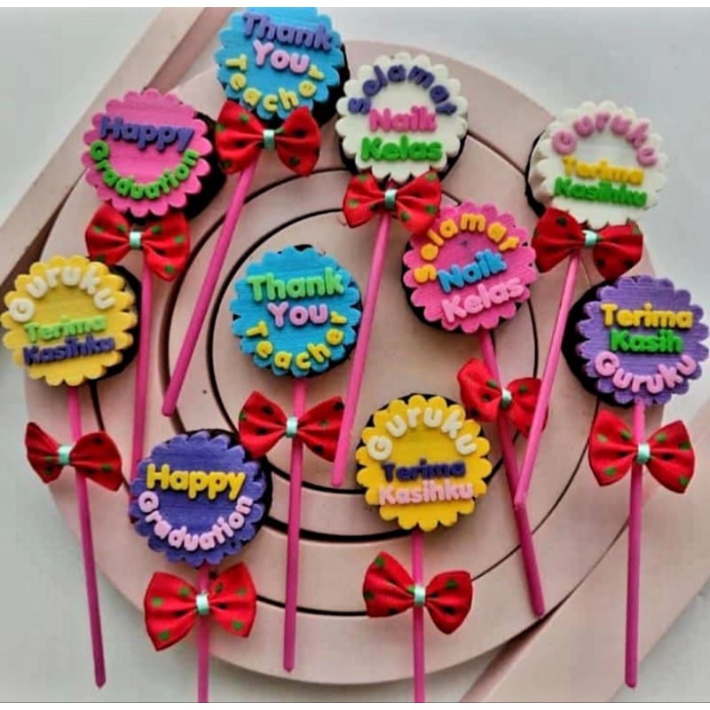 

Coklat Karakter Wisuda Coklat Selamat naik kelas Coklat Congrulation Terima kasih guruku