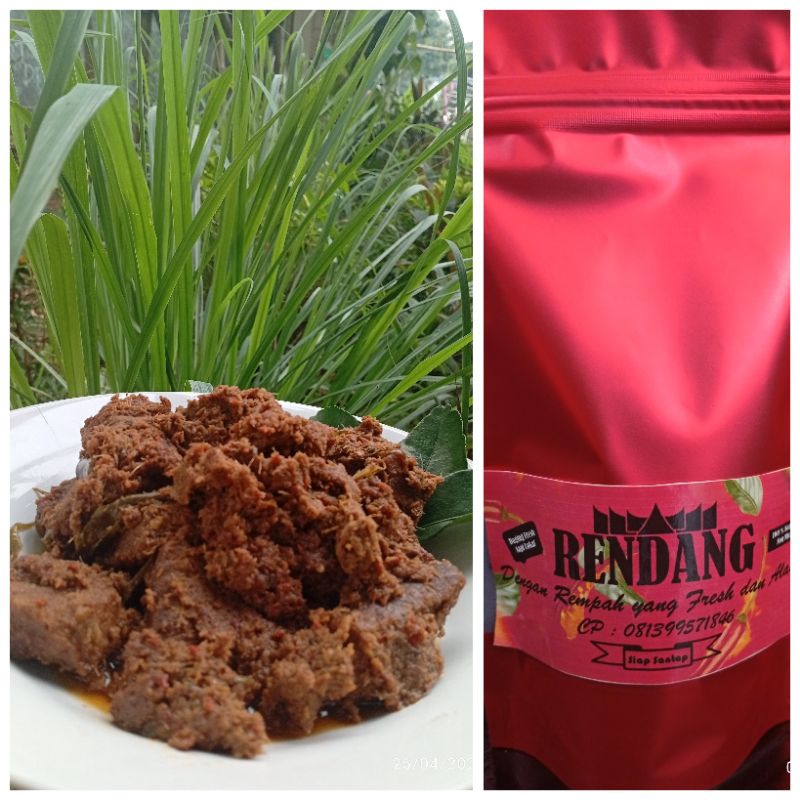 

rendang asli padang-rendang sapi-rendang lembut-rendang enak-rendang 250gr