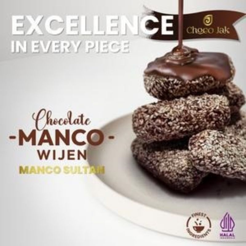 

Manco chocolate Wijen l Manco Wijen l Enak dan Lejat Crunch 200gr