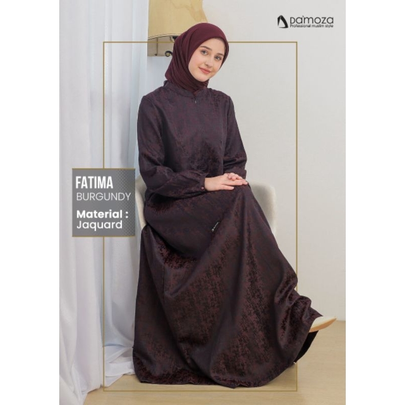 FATIMA BURGUNDY/GAMIS MUTIF/GAMIS MUTIF BURGUNDY