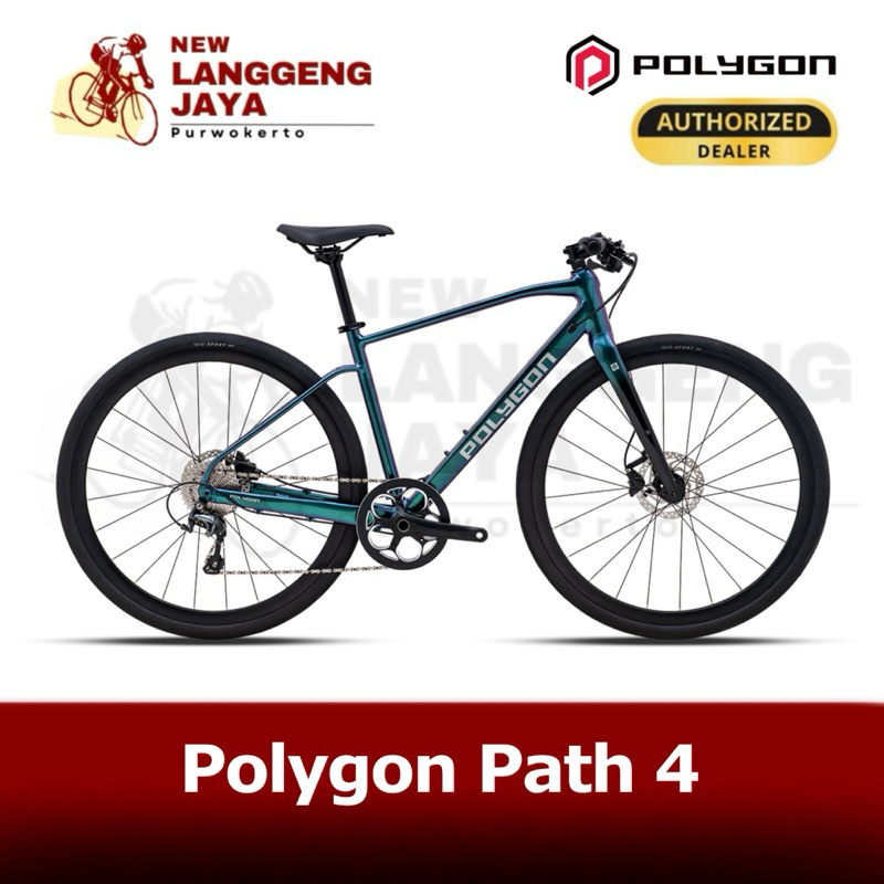 Polygon Sepeda Urban Hybrid Path 4