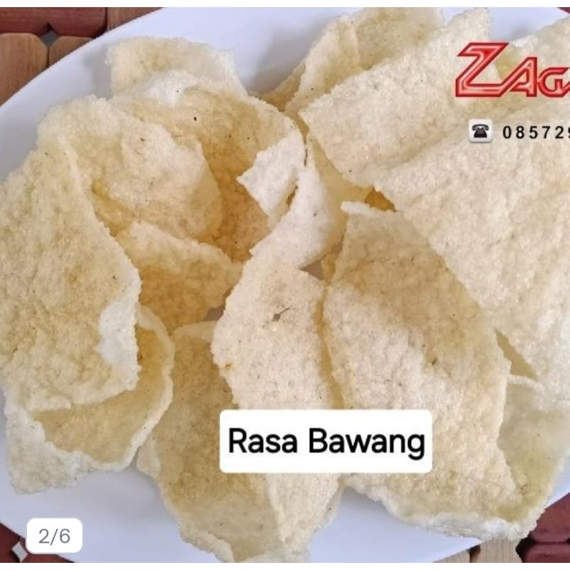 

Karak Gendar Patahan Solo Rasa Bawang Super dan Rasa Terasi Kering Lezat Gurih Berat 200 gram