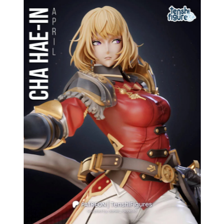 Cha Hae-in Solo Leveling Figure Statue Full Resin