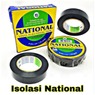 SOLASI LISTRIK NATIONAL / ISOLASI NATIONAL / ISOLASI HITAM NATIONAL / SOLASI HITAM NATIONAL