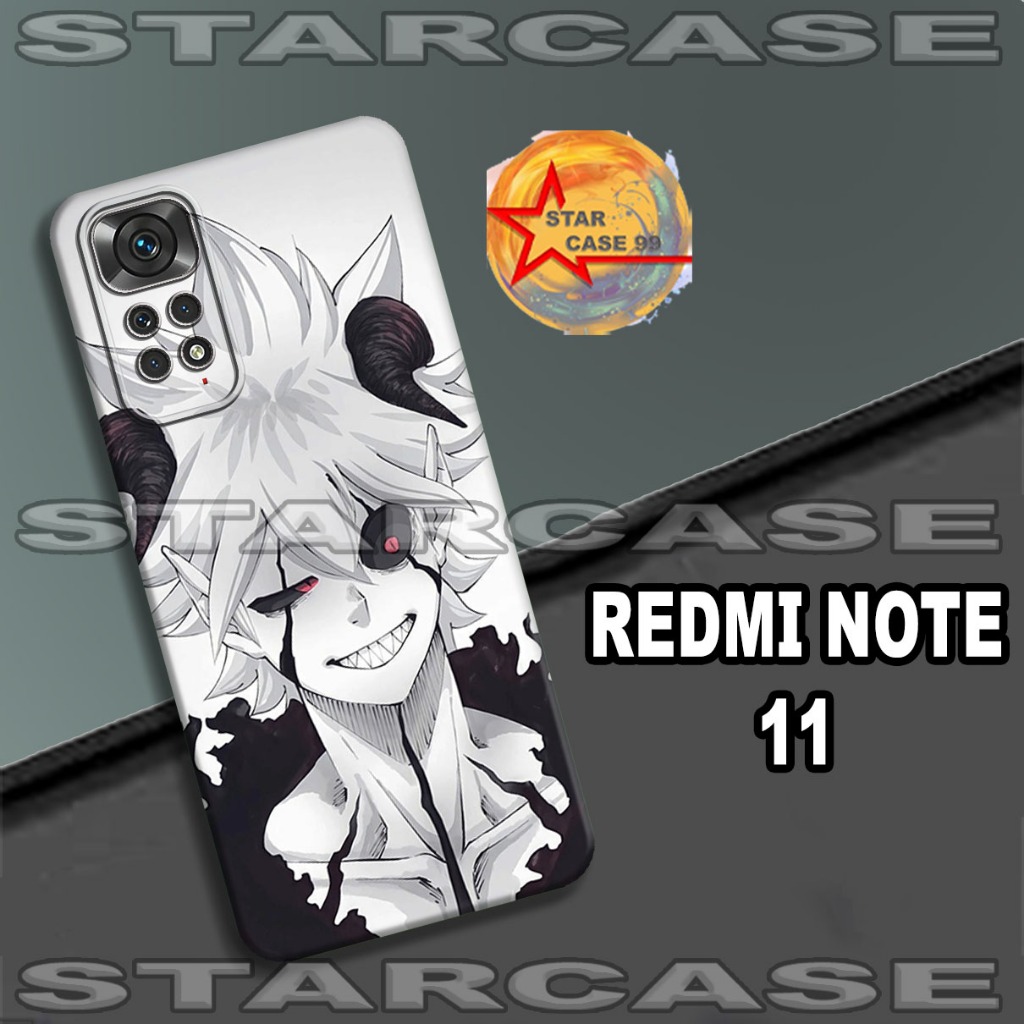 Softcase redmi note 11 /S29/Motif anime/case redmi note 11/casing redmi note 11/silikon