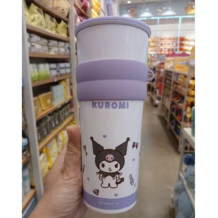 Tumbler Kuromi stainless Miniso 850 ml