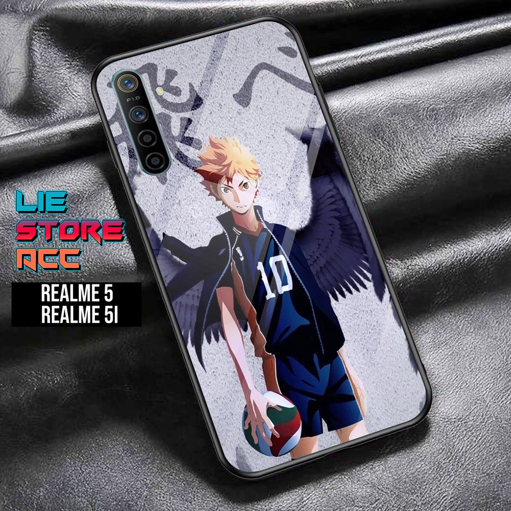 Case Realme 5 - Casing Realme 5i - ( Anime haikyuu ) - Case Hp - Casing Hp - Softcase Hp - Softcase 