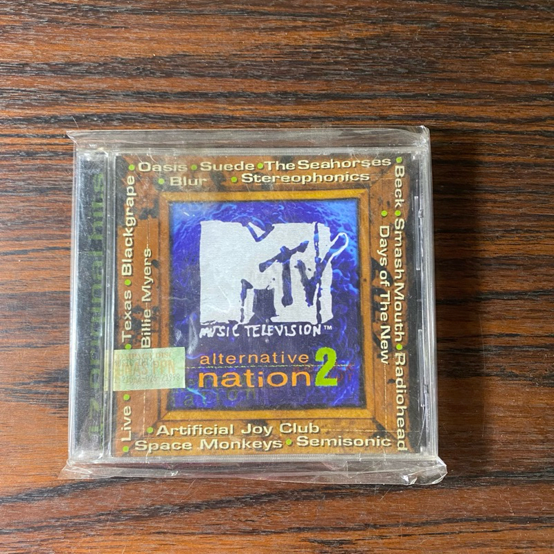 CD ALBUM ALTERNATIVE NATION 2 - Oasis, Radiohead, Blur