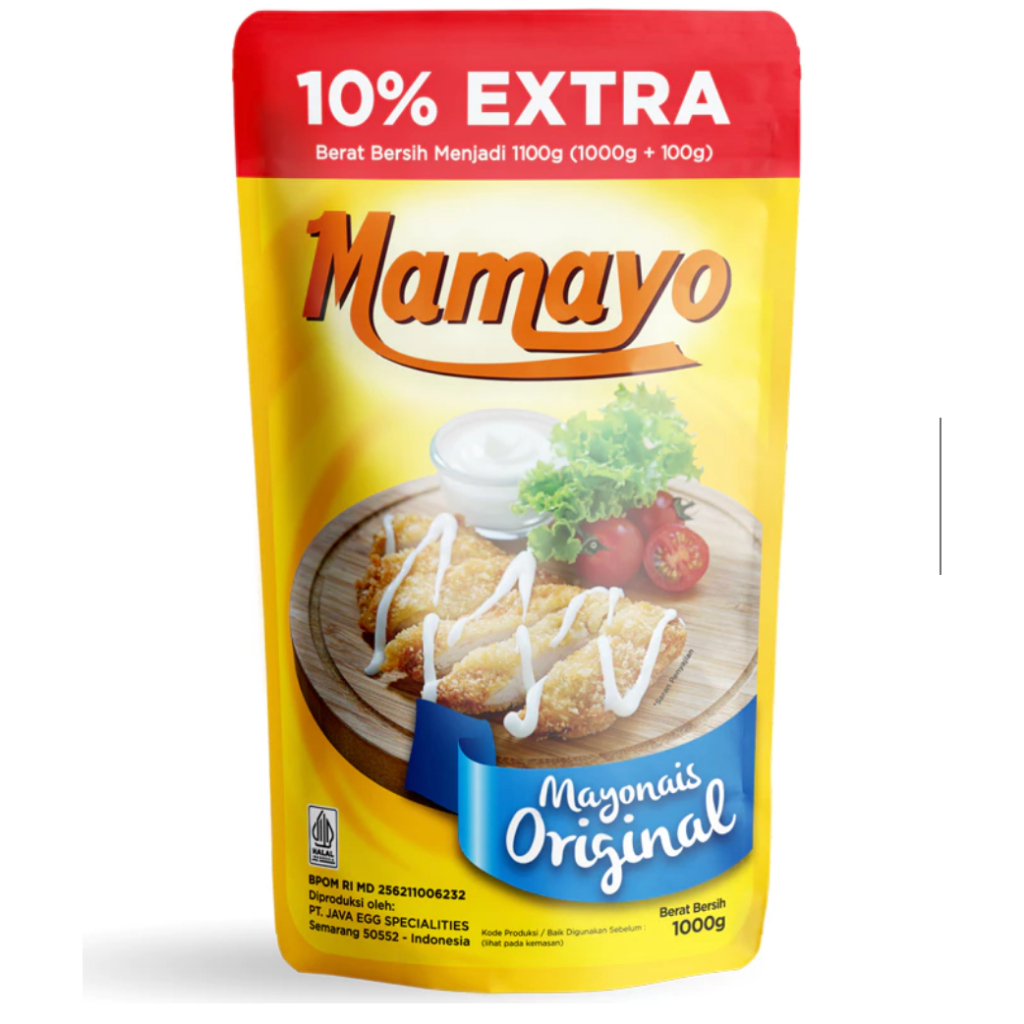 

Mamayo Mayonais Original 1kg+10% EXP 2026 [SALE]