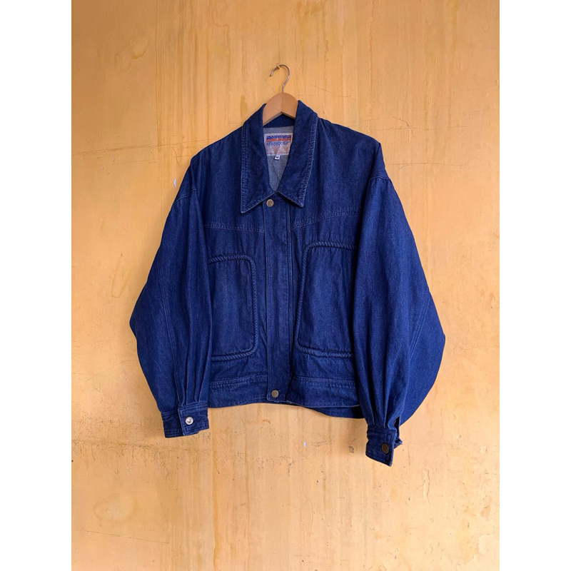 vintage 80s euaropress denim jacket