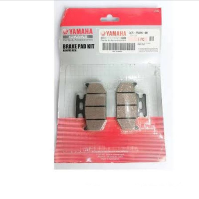 dispad brake pad kampas rem belakang WR 155 WR155 3C5-25806-00 asli original Yamaha YGP