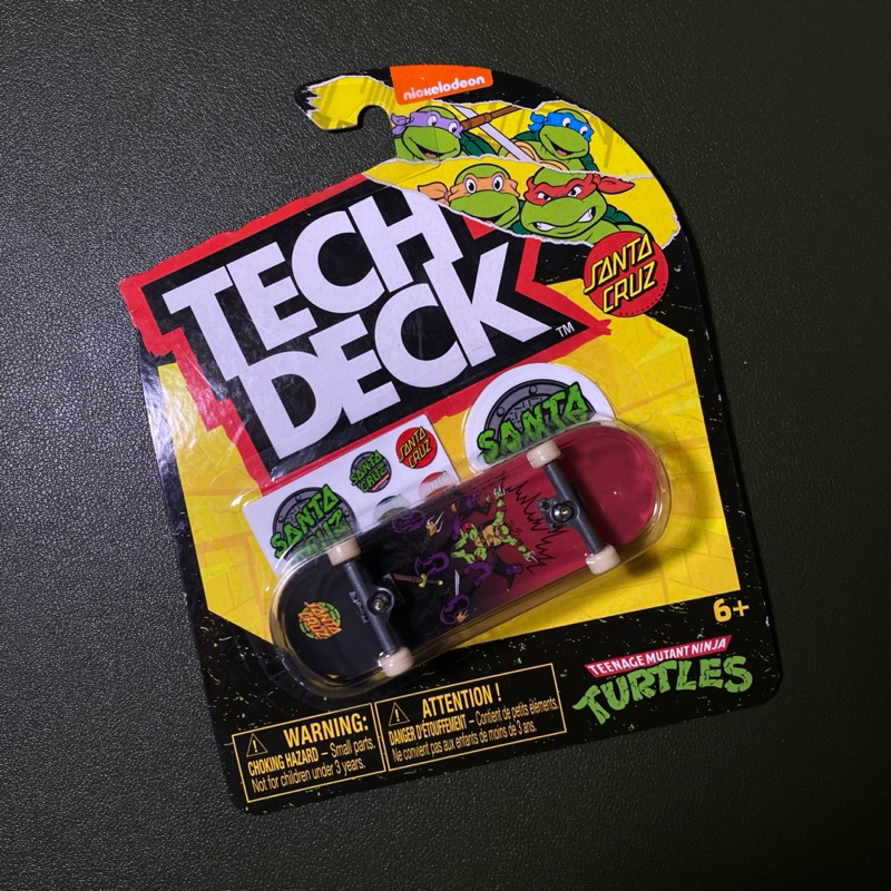 Tech Deck x Santa Cruz x Turtles