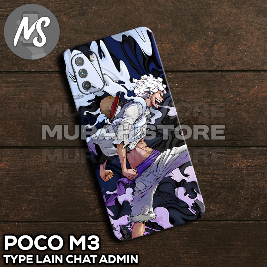 Softcase karet POCO  M3 /MS1/motif Anime/case POCO M3/casing POCO M3 /silikon