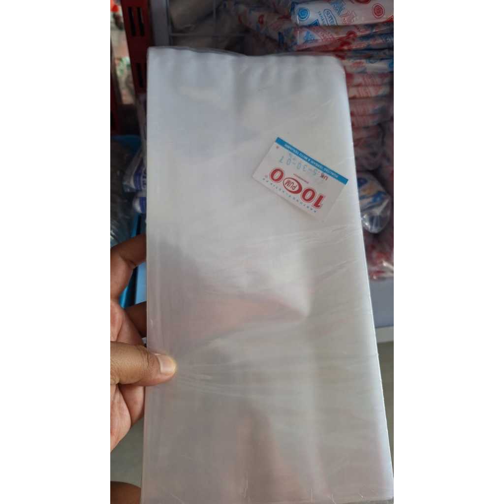 Plastik PP Pum All Ukuran  Kiloan Tebal Bening/Plastik Loundry