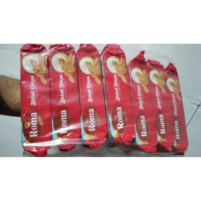 

Biskuit roma kelapa isi 7 pack