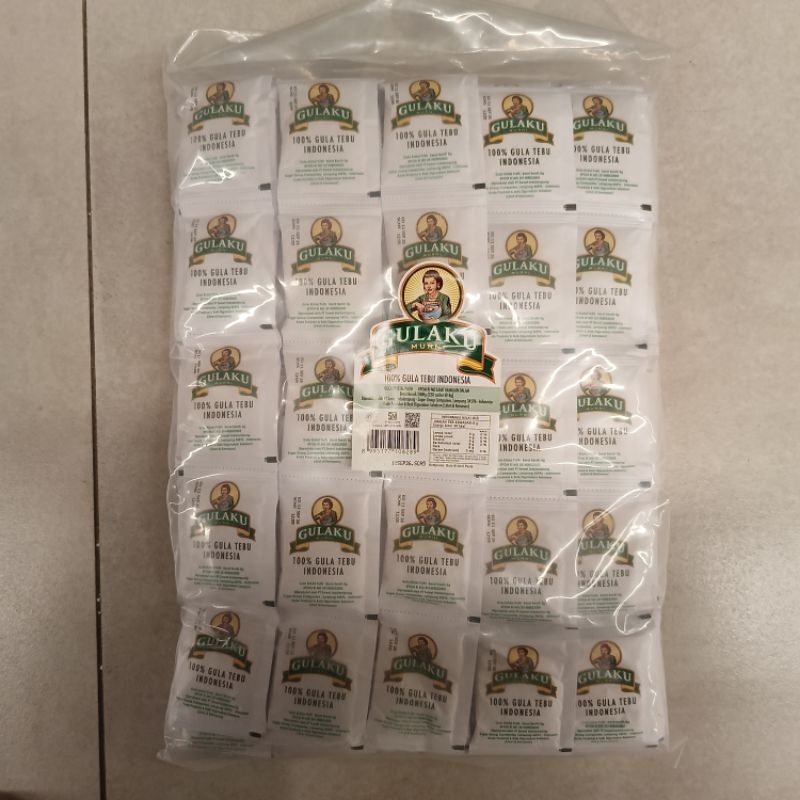 

Gulaku bungkus 250 Sachet x 8 Gr / Bks