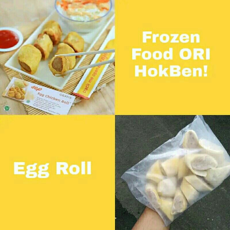 

Egg chicken roll isi 15 / egg roll otentin Hok*en