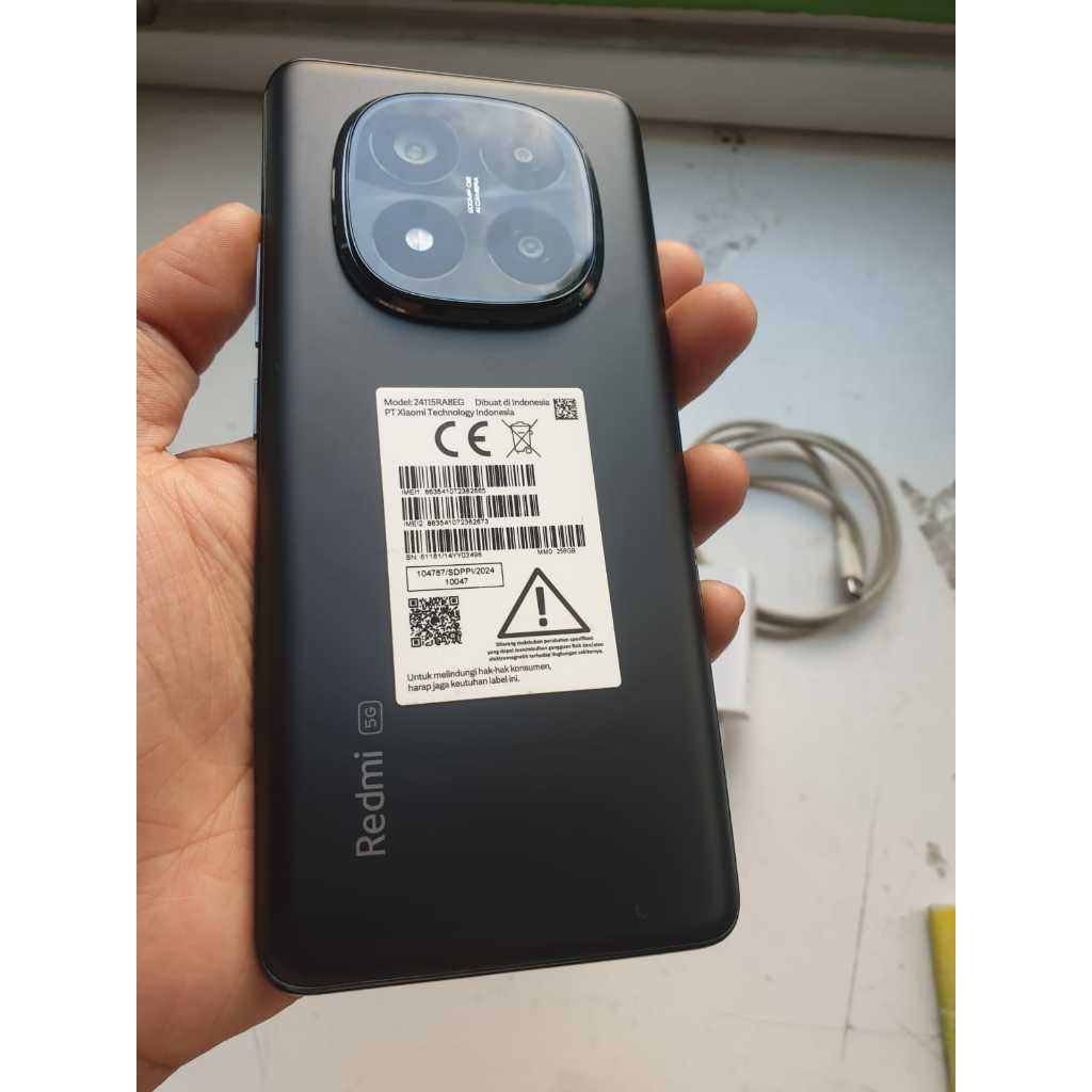 Redmi Note 14 Pro+ 5G 8/256 GB Bekas Like New