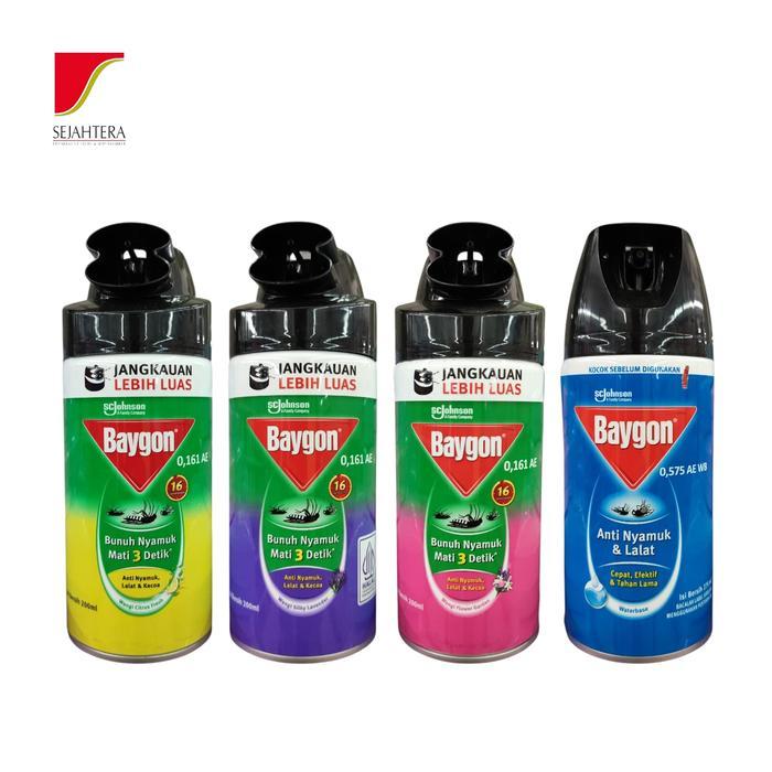 BAYGON SPREY ANTI NYAMUK, LALAT & KECOA