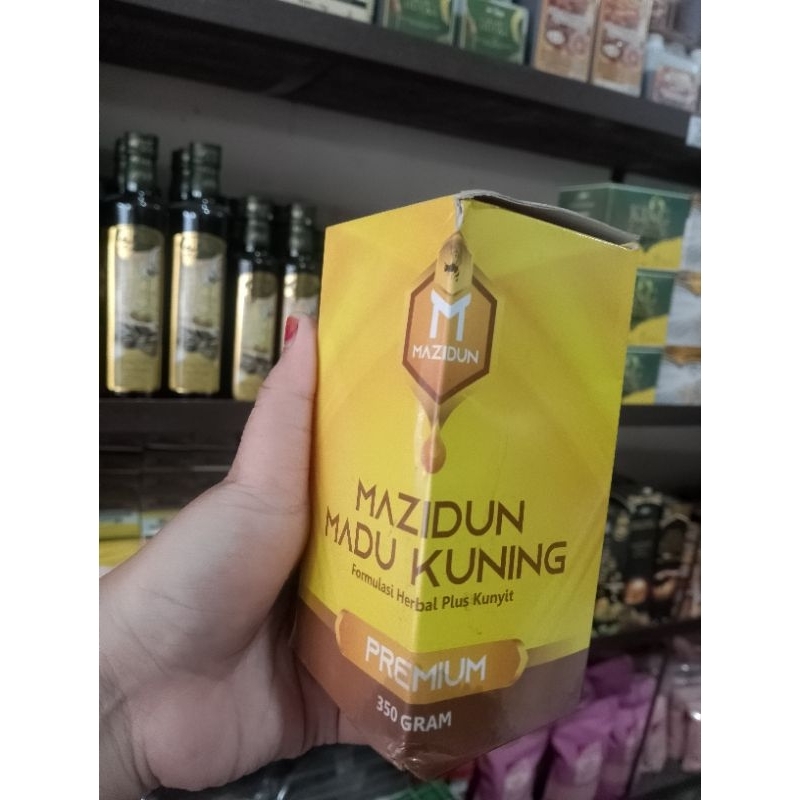 

Madu Mazidun Kuning Plus Kunyit