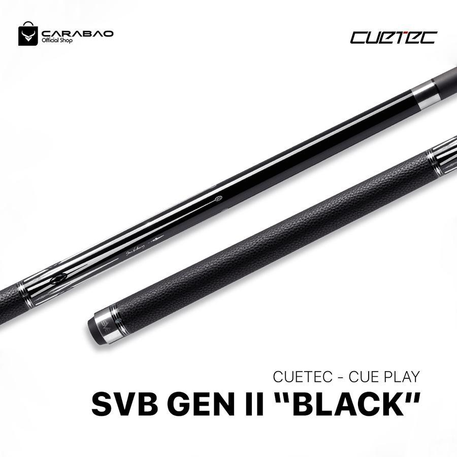 Cuetec SVB GEN II Black Cue Stick Play Billiard