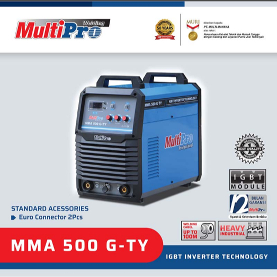 MULTIPRO MMA 500 G-TY Mesin Travo Las