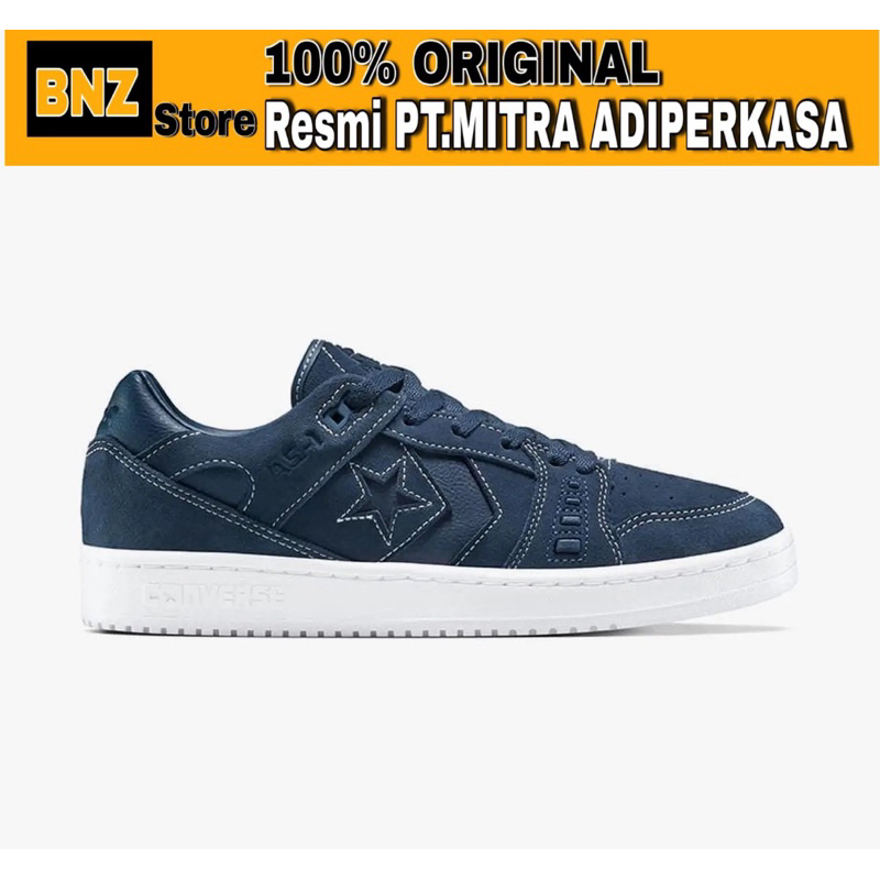 Sepatu Sneakers Pria Converse As 1 Pro Suede Leather Navy/Navy/White