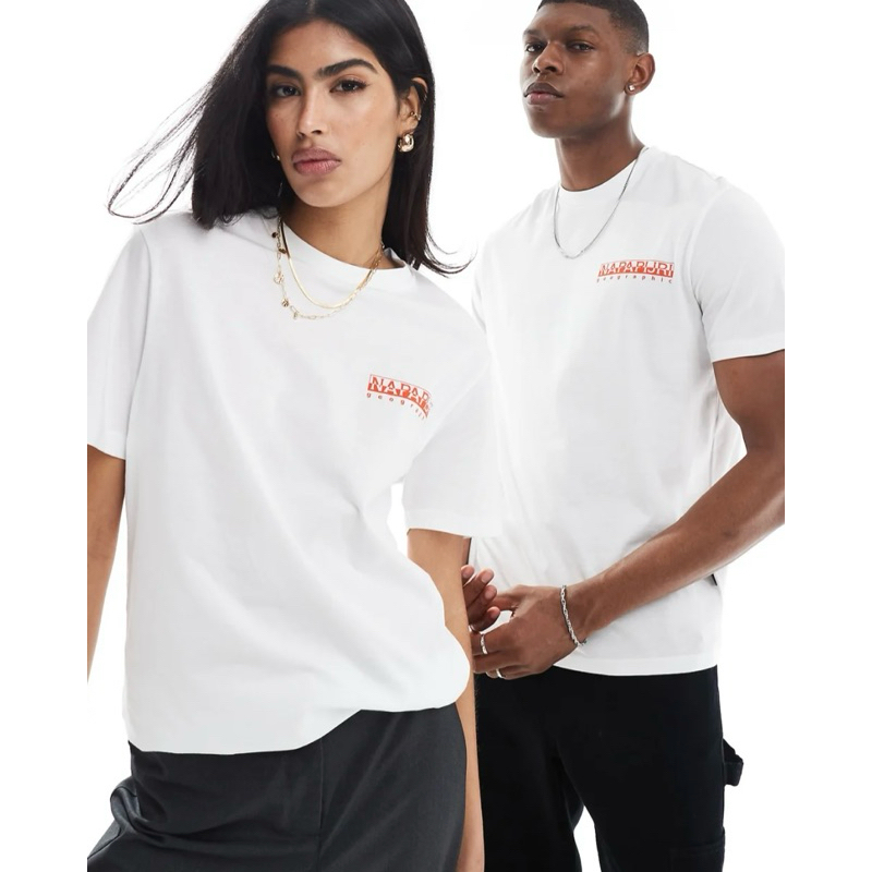 Napapijri Nuhi Tshirt In White