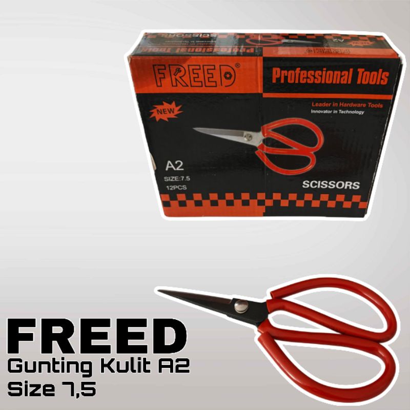 

Gunting Kulit A2 Ukuran 7,5 Merek Freed