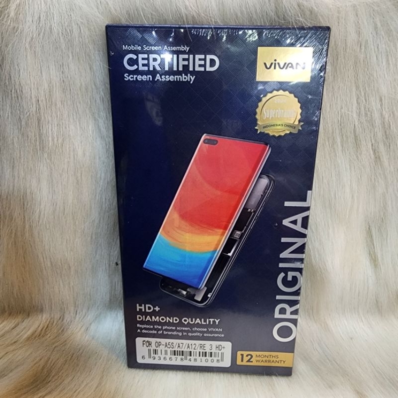 LCD Oppo A5s / Oppo A7 / Oppo A12 / RL 3 HD+ Diamond Quality Cerfied Vivan