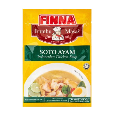 

FINNA BUMBU SOTO AYAM 50 GR 8991818110031