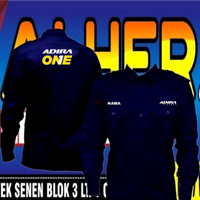 Kemeja Adira finance baju Adira finance seragam Adira finance Pdh Adira finance kemeja kerja Adira f