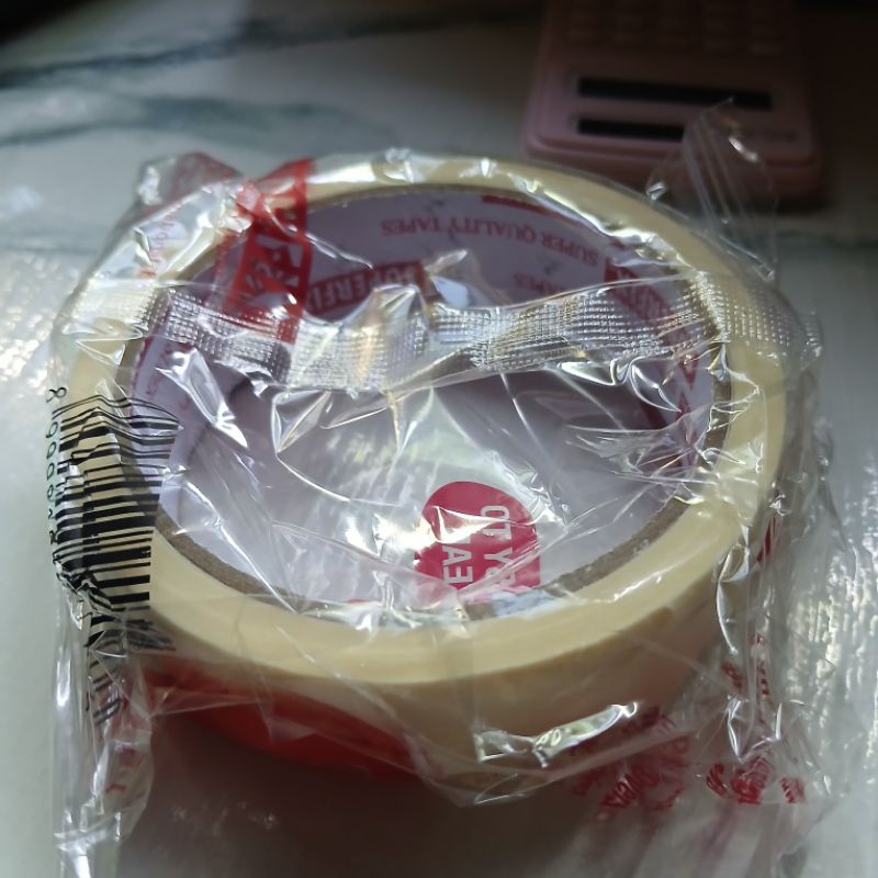 

Masking Tape / Lakban Kertas 24mm x 20 yard Superfix [BACA DESKRIPSI]