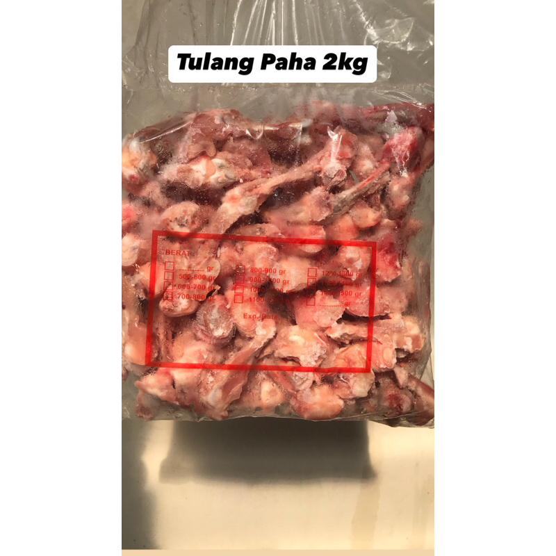 

Tulang Paha Ayam 2Kg