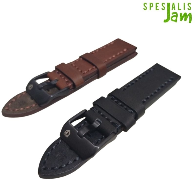 Strap Kulit Tali Kulit Expedition Pria Wanita Universal 20mm 22mm Strap Kulit Tali Kulit Jam Tangan 