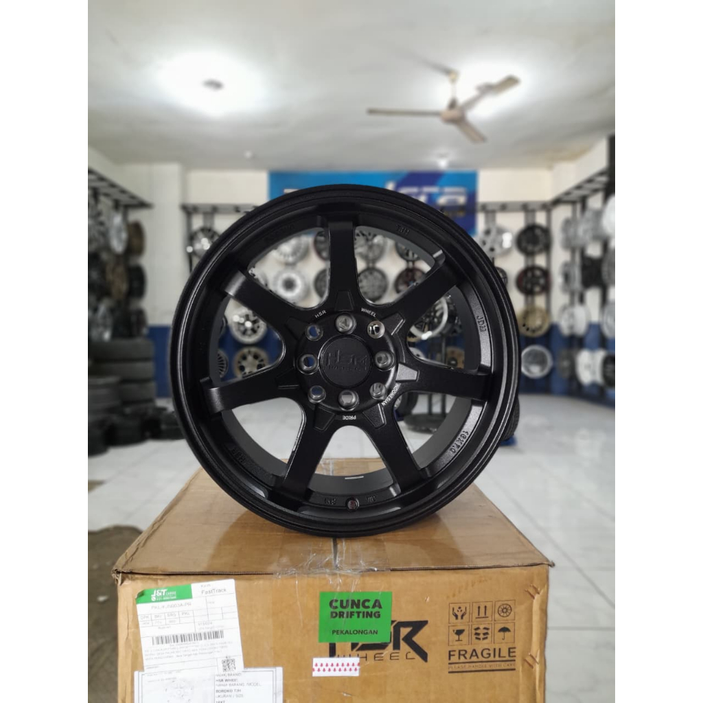 Velg TE37 R16 baut 4 velg racing hsr ring 16 lebar 7 et42 yaris jazz mobilio vios city