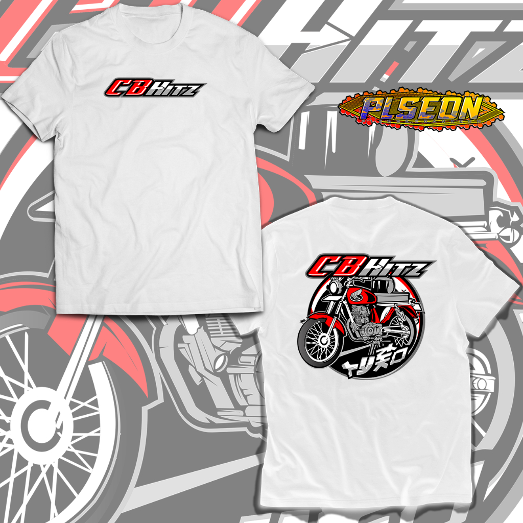 kaos cb100 / motor cb / cb100 / cb100 hits /baju cb