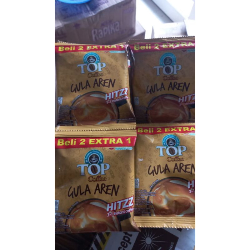 

Top cofee gula aren renceng 11pcs