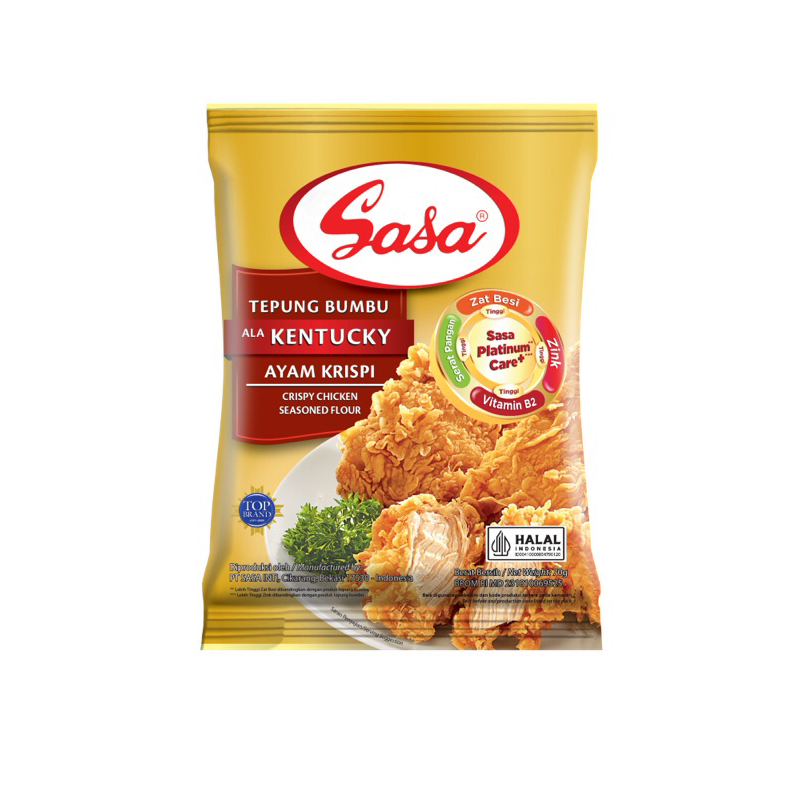 

SASA Tepung Bumbu Ayam Krispi / Tepung Bumbu Sasa Ayam Kentucky